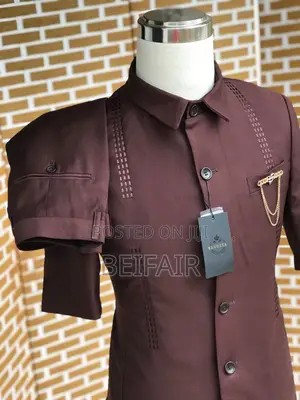 Kaunda Suti Za Kiume | Men's Kaunda Suits | Mikono Mifupi
