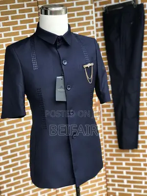 Kaunda Suti Za Kiume | Men's Kaunda Suits | Mikono Mifupi
