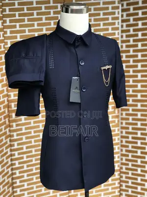 Kaunda Suti Za Kiume | Men's Kaunda Suits | Mikono Mifupi