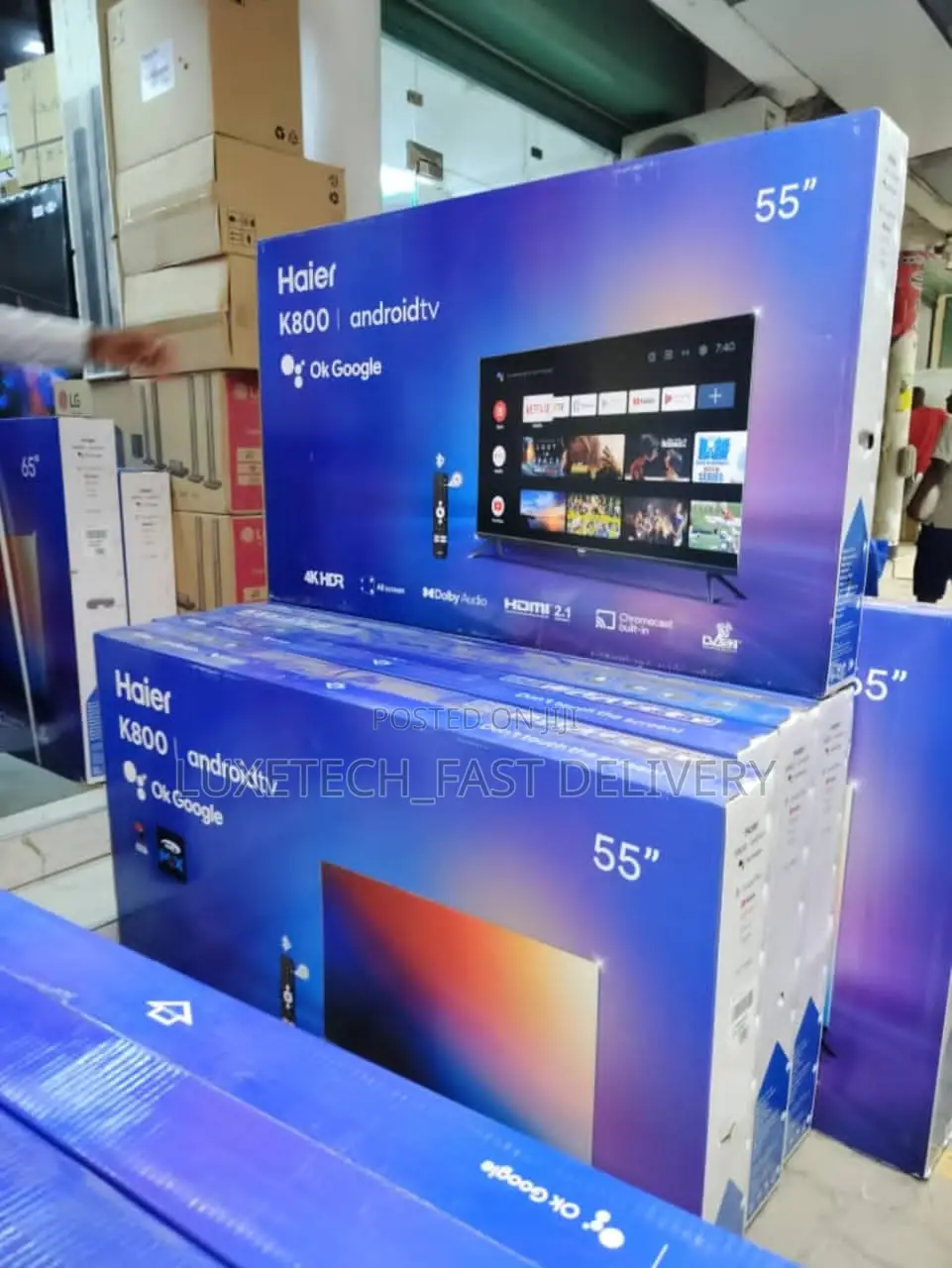 Haier 55" Smart Android Uhd TV