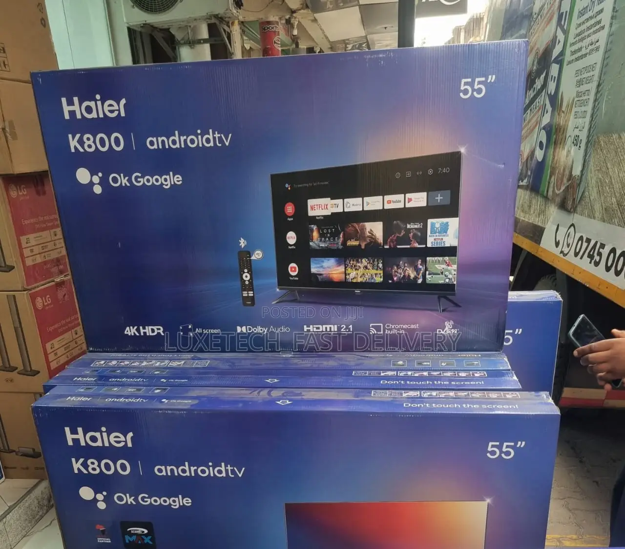 Haier 55" Smart Android Uhd TV