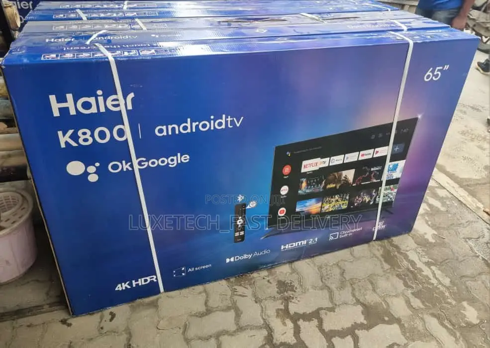 Haier Inch 65 Smart Android Uhd TV