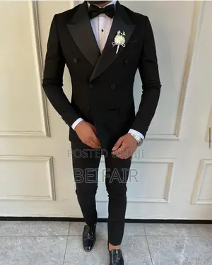 Suti Za Kiume | Men's Suits | Black Suit
