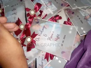 Transparent Wedding Cards