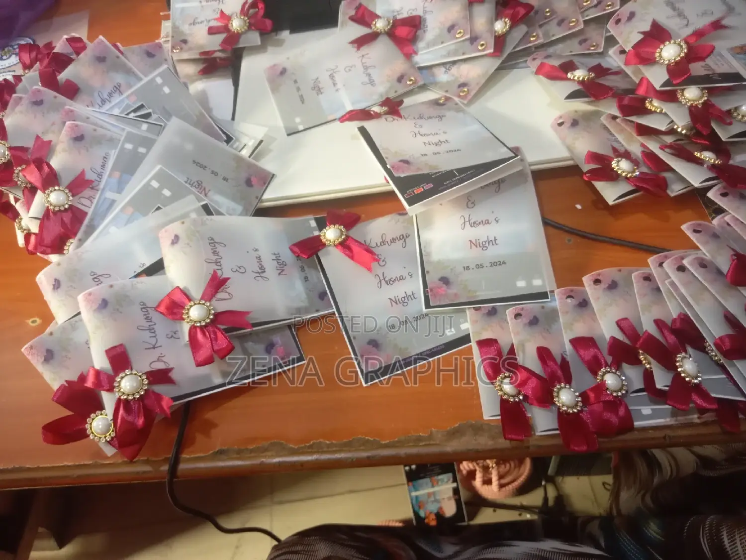 Transparent Wedding Cards