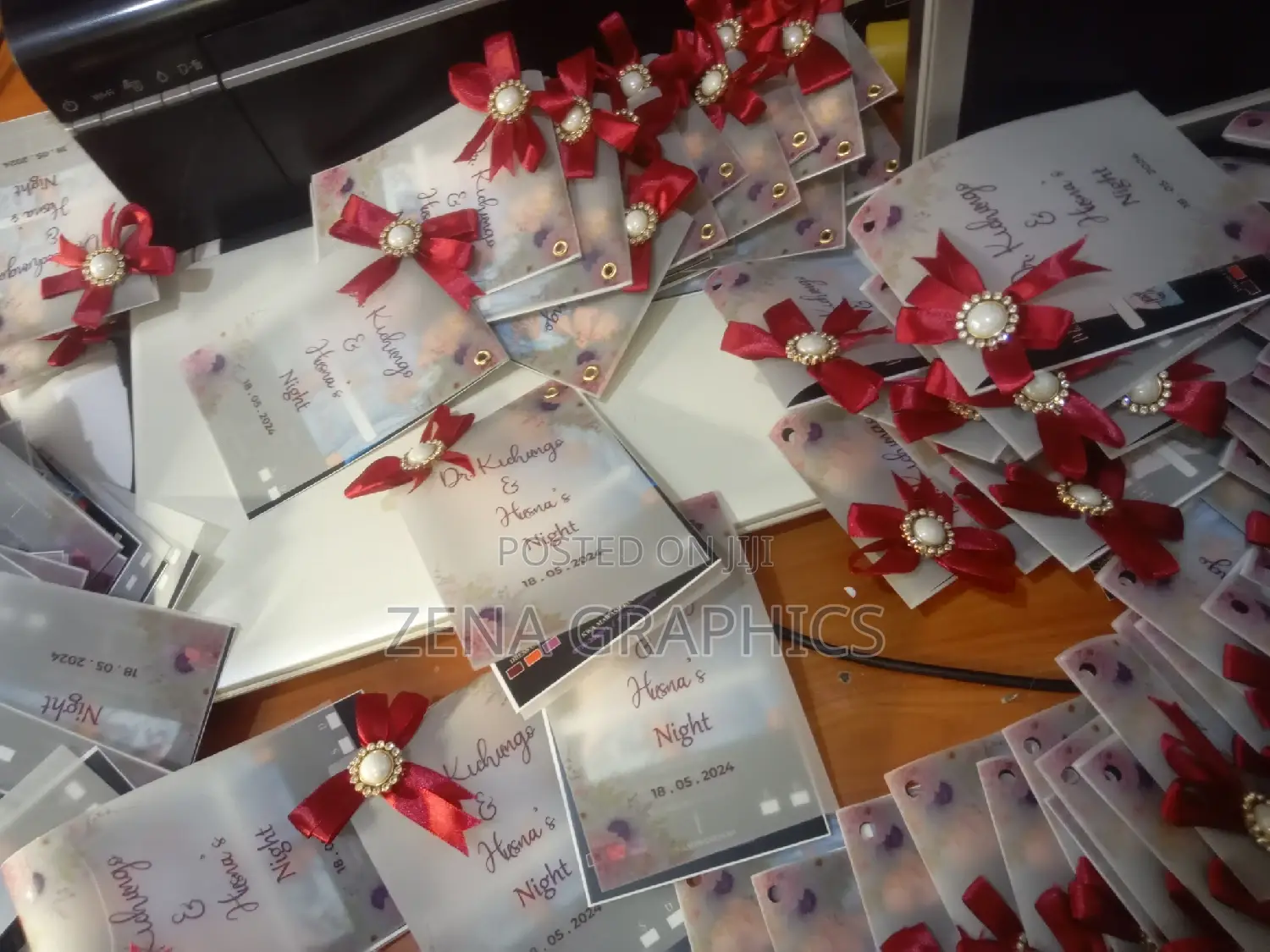 Transparent Wedding Cards