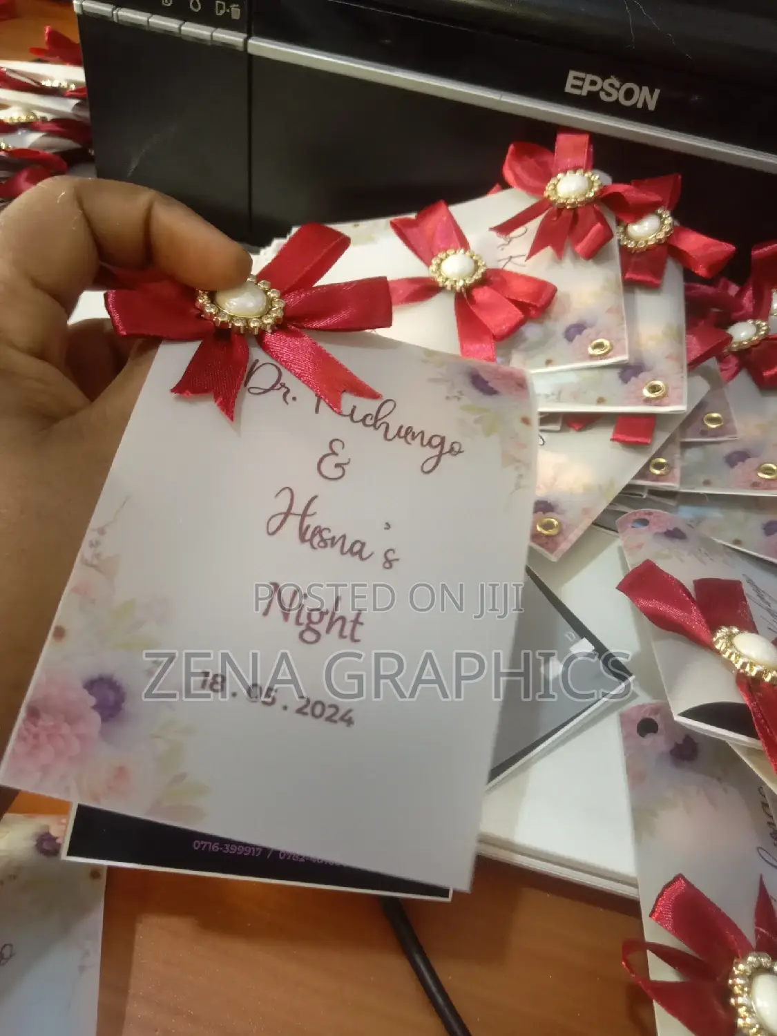 Transparent Wedding Cards