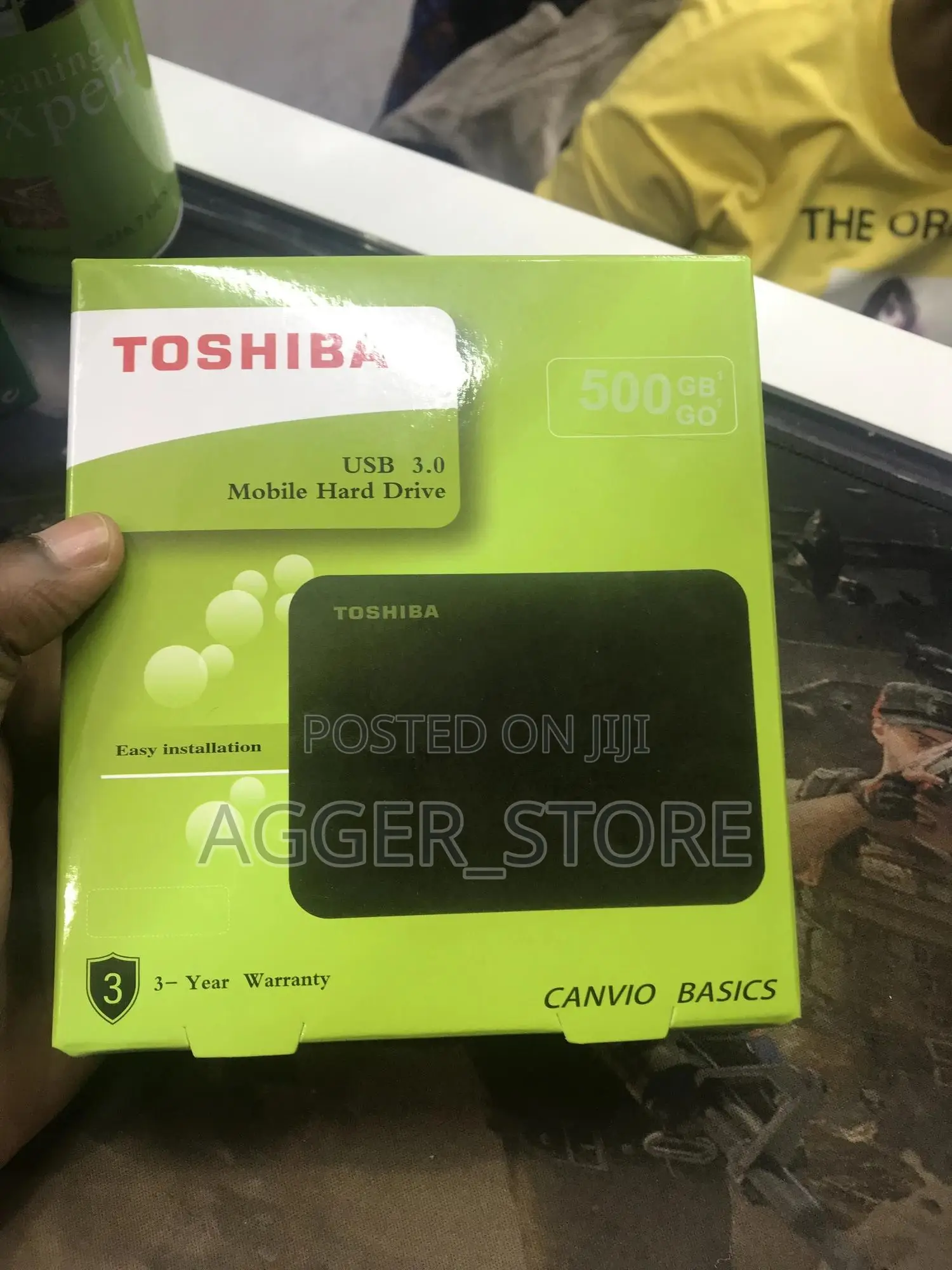 Toshiba Hard Drive 500gb
