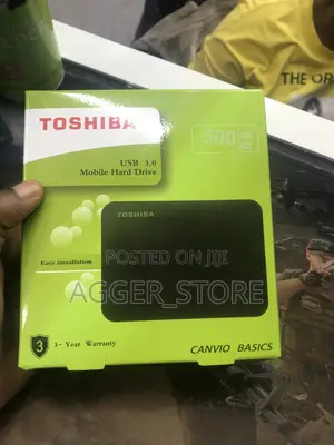 Toshiba Hard Drive 500gb