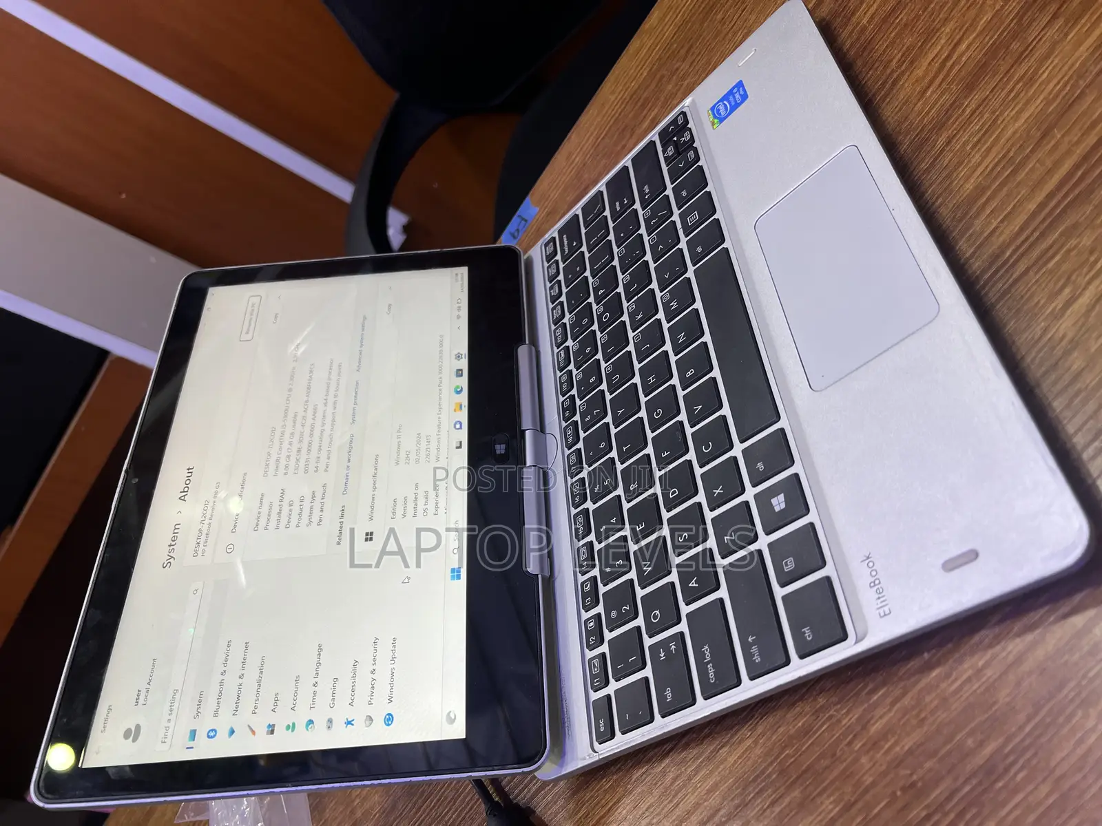 Laptop HP EliteBook Revolve 810 G3 Tablet 8GB Intel Core I5 SSD 256GB