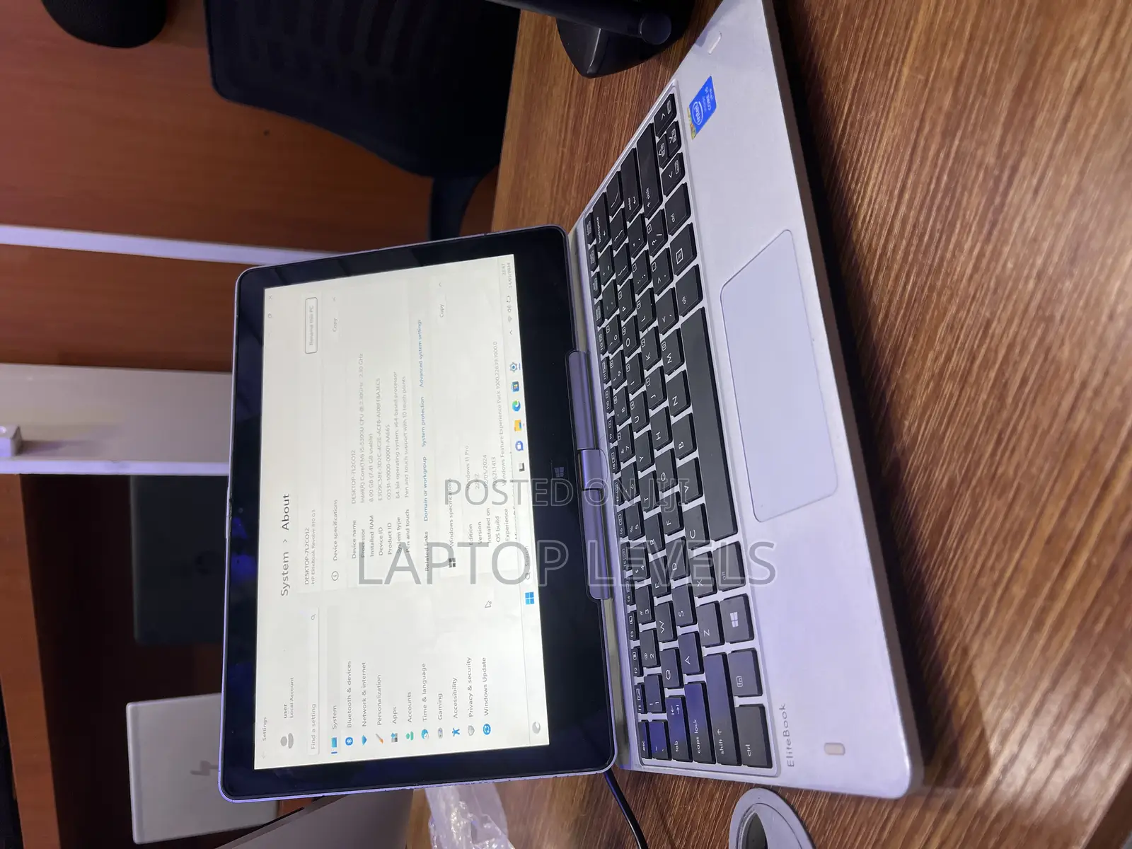 Laptop HP EliteBook Revolve 810 G3 Tablet 8GB Intel Core I5 SSD 256GB