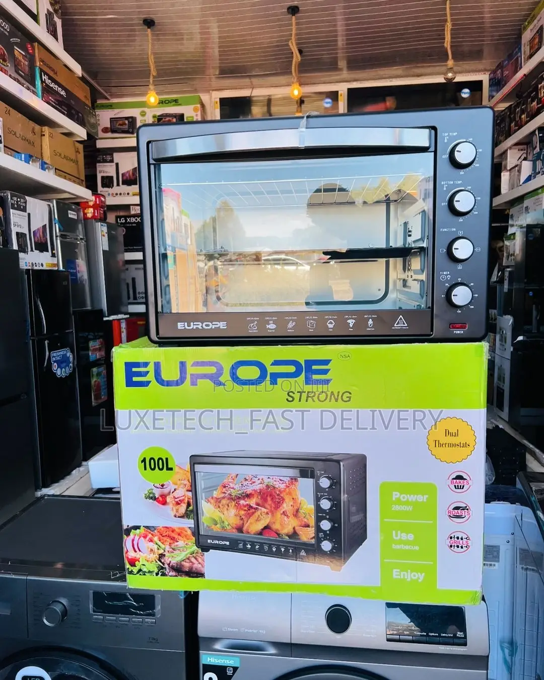 Euro-Strong Oven 100L | Europe Electric Oven 100 Litres