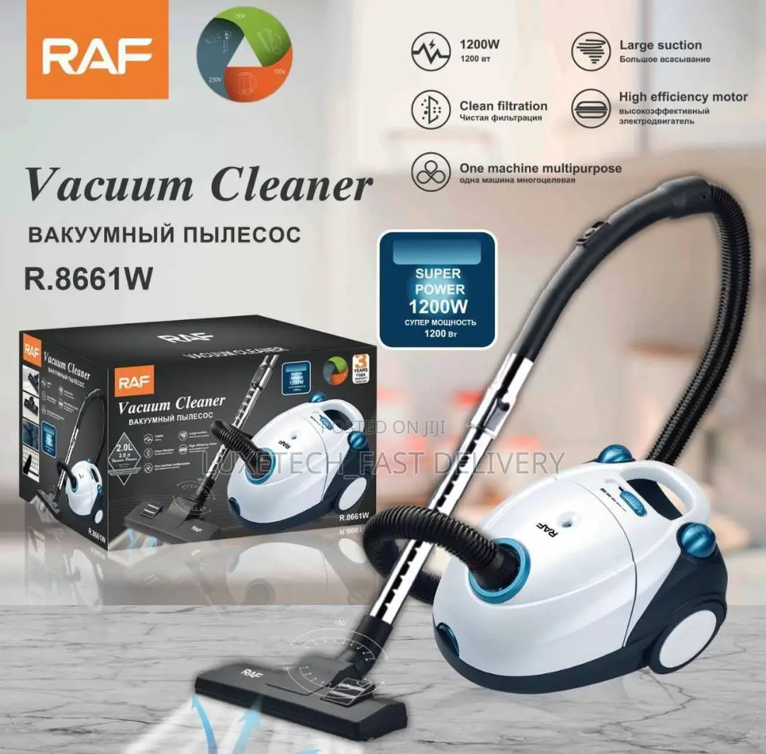 Raf Vacuum Cleaner 2L Super Power 1200W