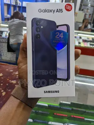New Samsung Galaxy A15 128 GB Black