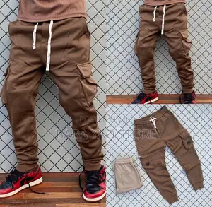 Male's Jogger Cargo Pants/Sports and Street Wear/Stretching