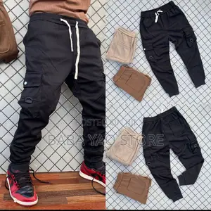 Male's Jogger Cargo Pants/Sports and Street Wear/Stretching