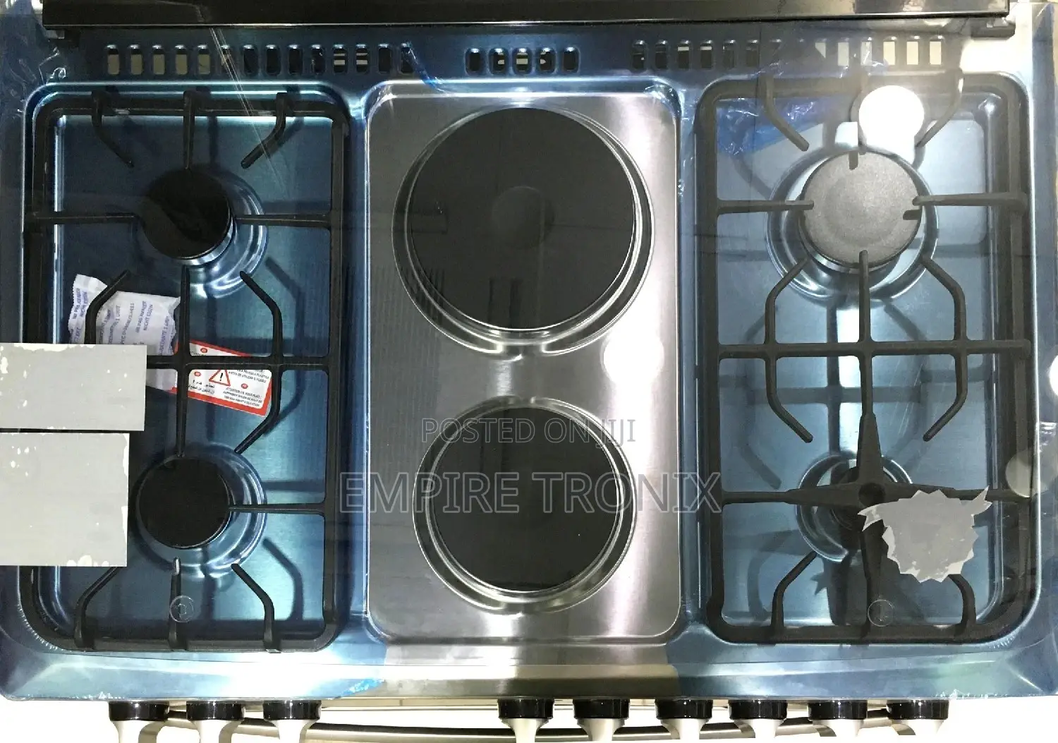 Venus 4 Gas Burners + 2 Electric Plates Cooker VC9642ESD)
