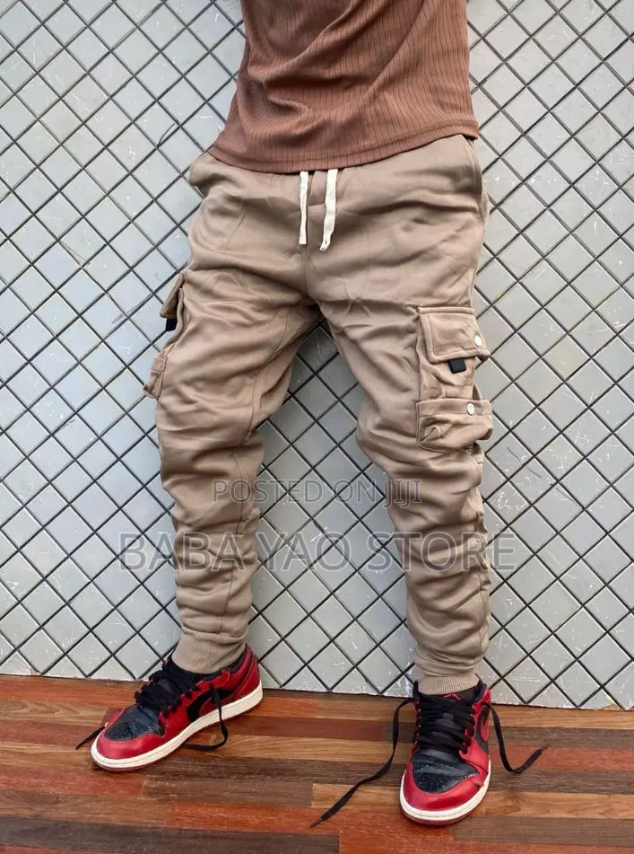 2024 -Men's Multi-Pocket Cargo Pants Sports and Street Wear.