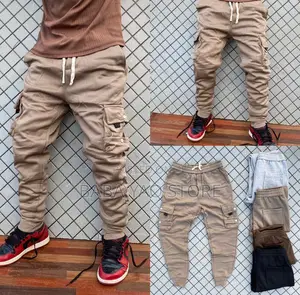 2024 -Men's Multi-Pocket Cargo Pants Sports and Street Wear.