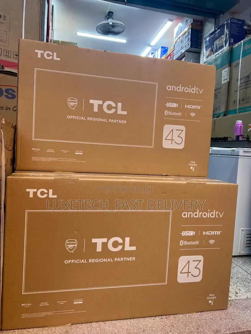 TCL 43" Smart Android TV Full HD With Bluetooth