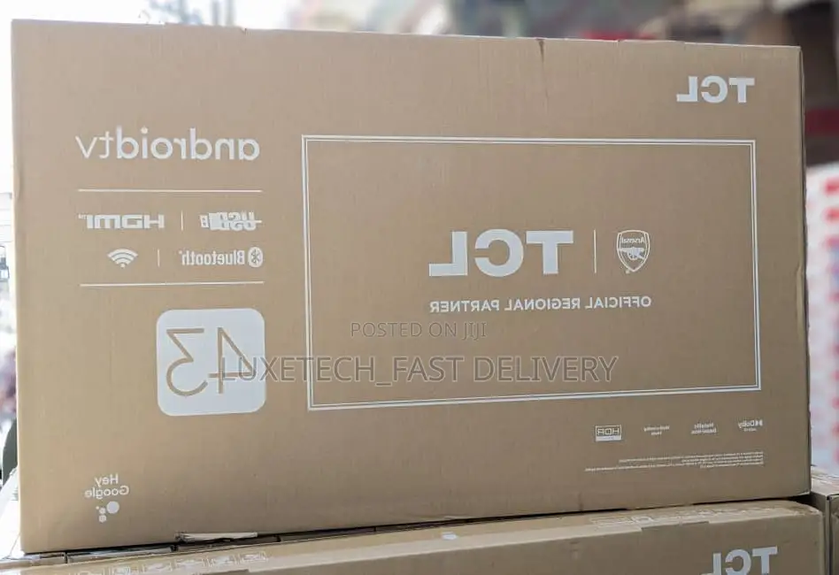 TCL 43" Smart Android TV Full HD With Bluetooth