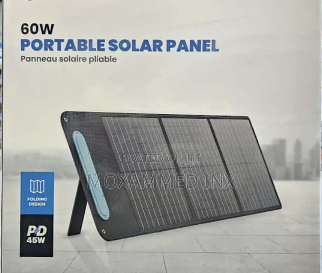Powerology 60w Portable Solar Panel
