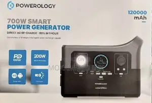 Powerology 700w Power Generator 120,000mah Battery