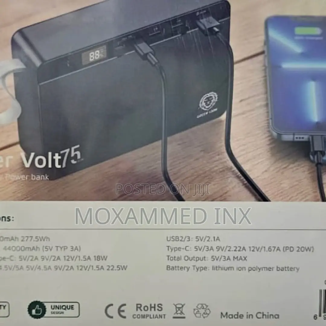 Greeen Lion Powerbank 75,000mah Battery