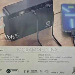 Greeen Lion Powerbank 75,000mah Battery