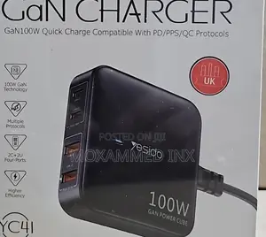 Brand Yesido YC41 Gan Charger Compatible With PD/PPS/QC