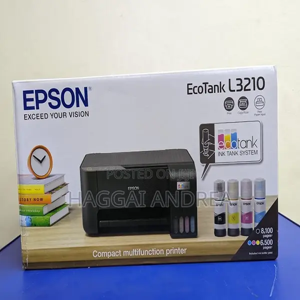 Epson Ecotank L3210 A4 All-in-One Ink Tank Printer