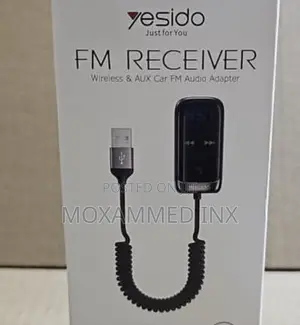Brand Yesido YAU32 Bluetooth Wireless and Auxiliary Car FM