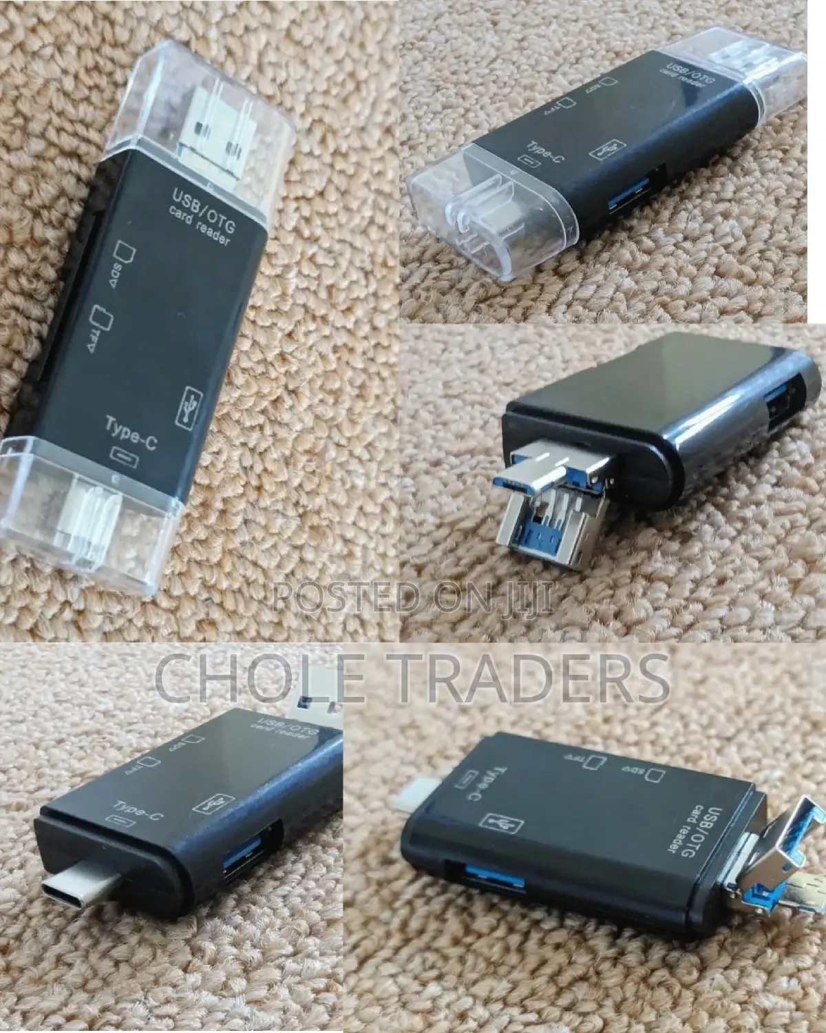 6 in 1 OTG Card Reader