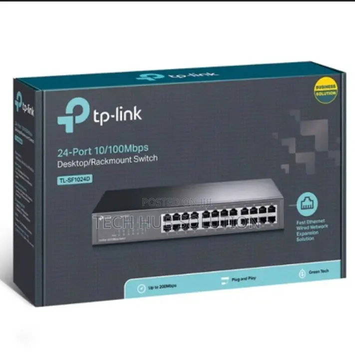 24 Port Tp-Link Switch With Gigabit