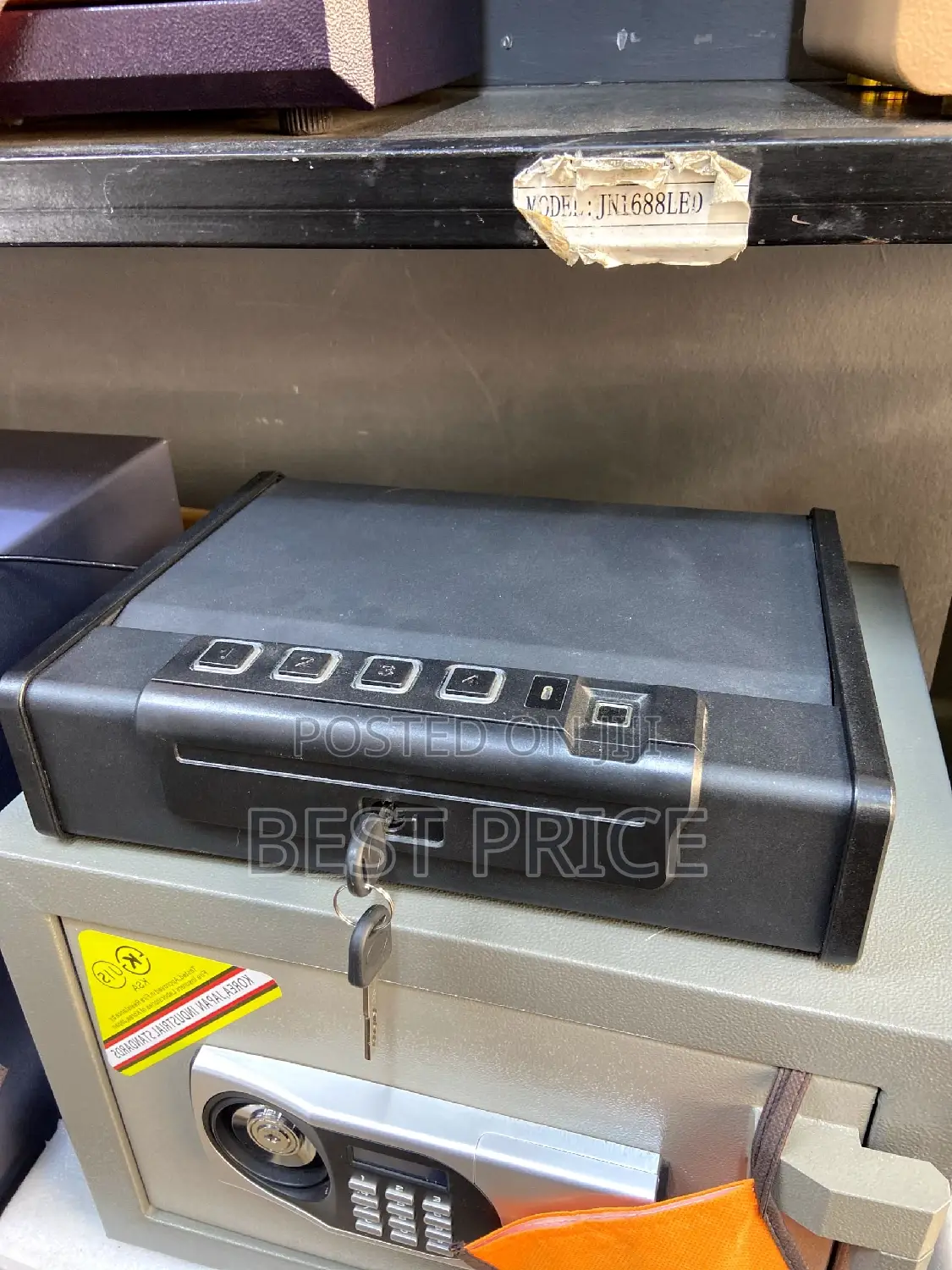 Biometric Fingerprint Safe Gun Box