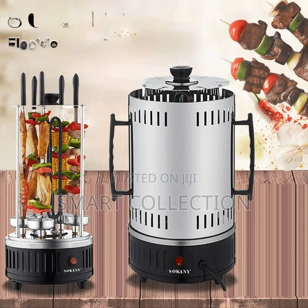SOKANY Electric Oven Home Grill Rotating Barbecue Skewer