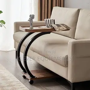 Modern Side Table With Bold Frame