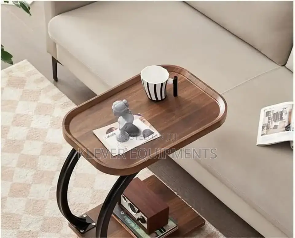 Modern Side Table With Bold Frame