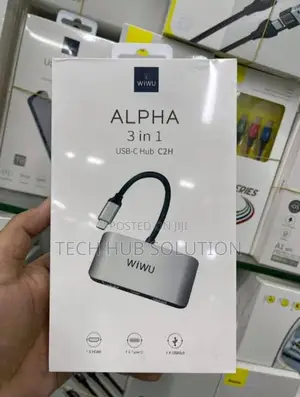 3 in 1 Wiwu Alpha USB-C Hub