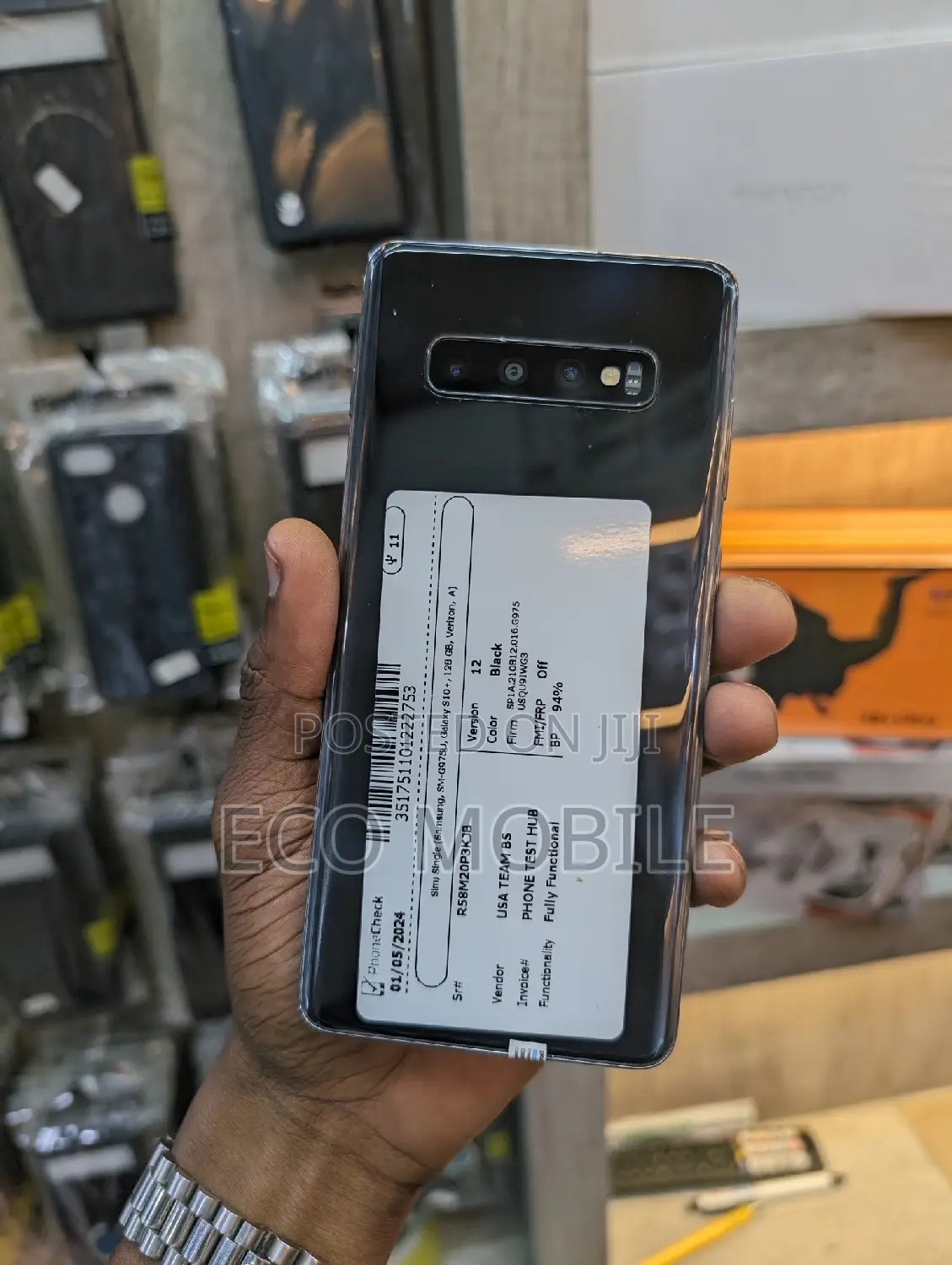 Samsung Galaxy S10 Plus 128 GB Black