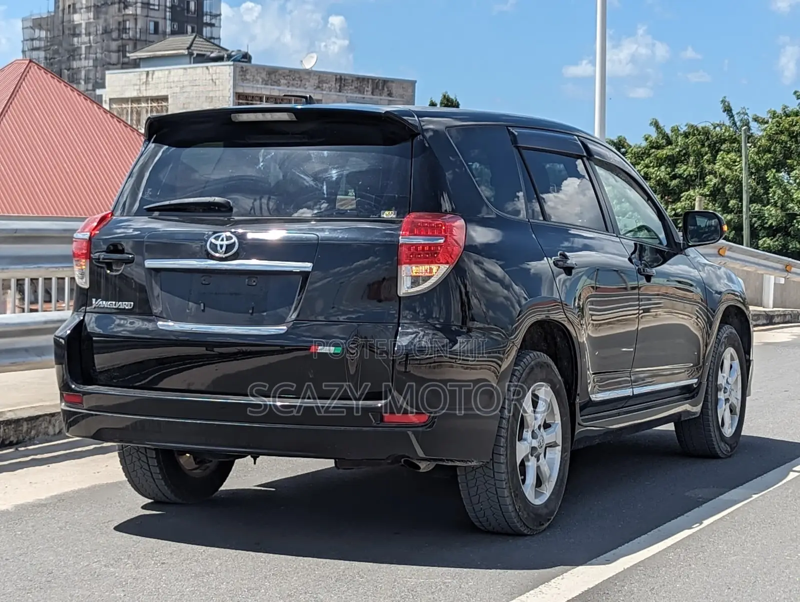 Toyota Vanguard 2012 Black