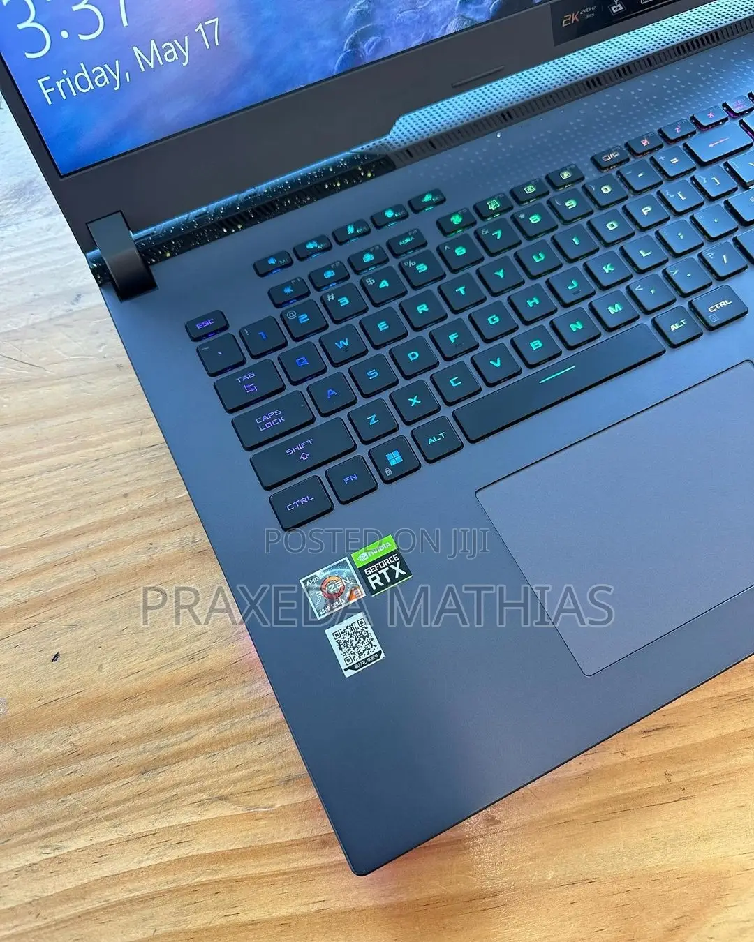 New Laptop Asus ROG Strix G17 16GB AMD Ryzen 9 SSD 1T