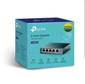 5 Port Tp-Link Switch With Gigabit