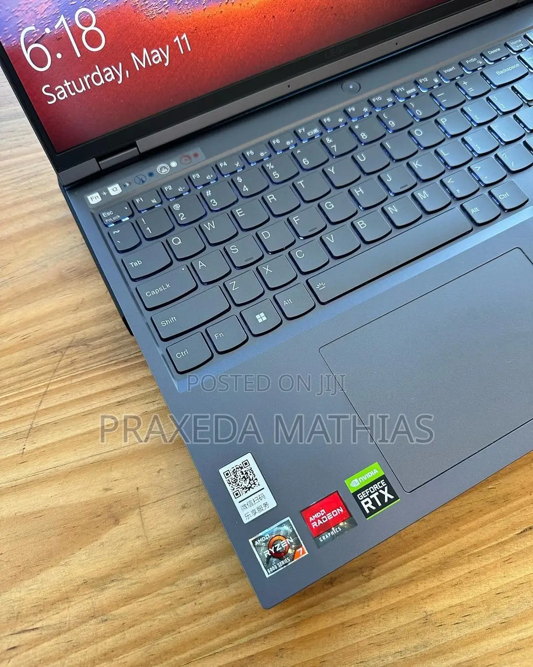 New Laptop Lenovo Legion 5 16GB AMD Ryzen 7 SSD 512GB