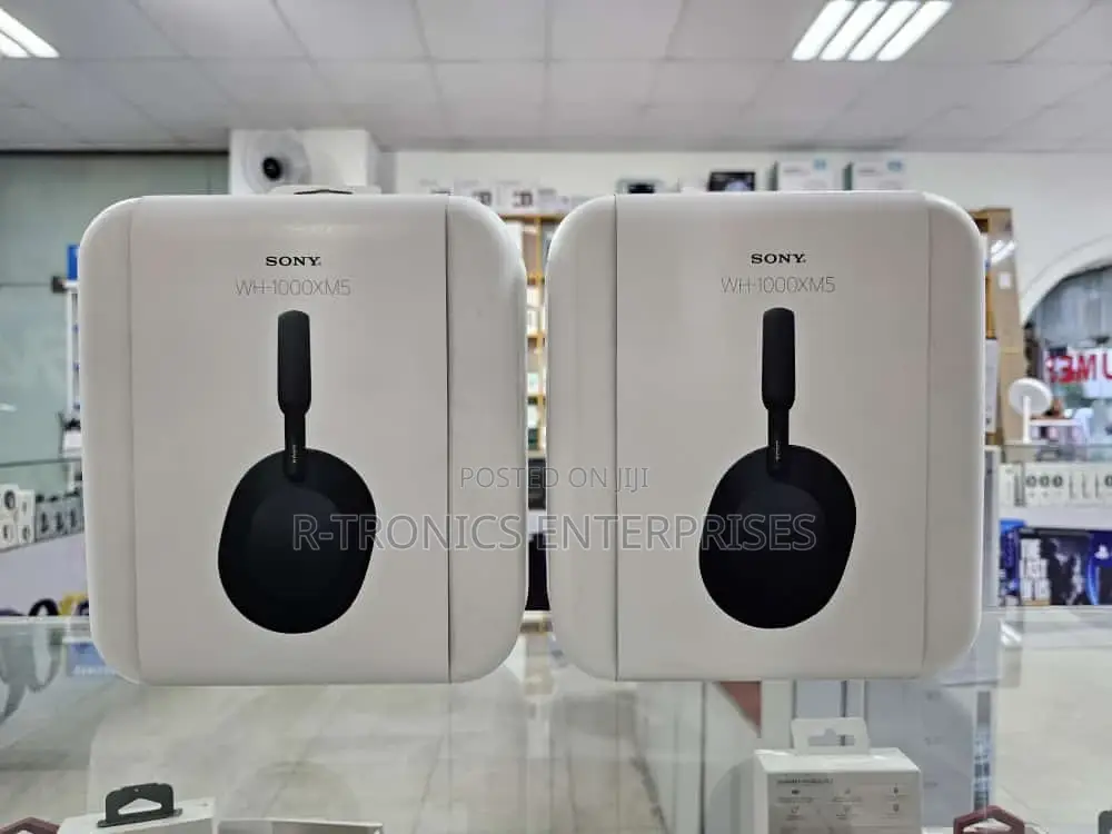 Sony Xm5 Wireless Bluetooth Headphones Black