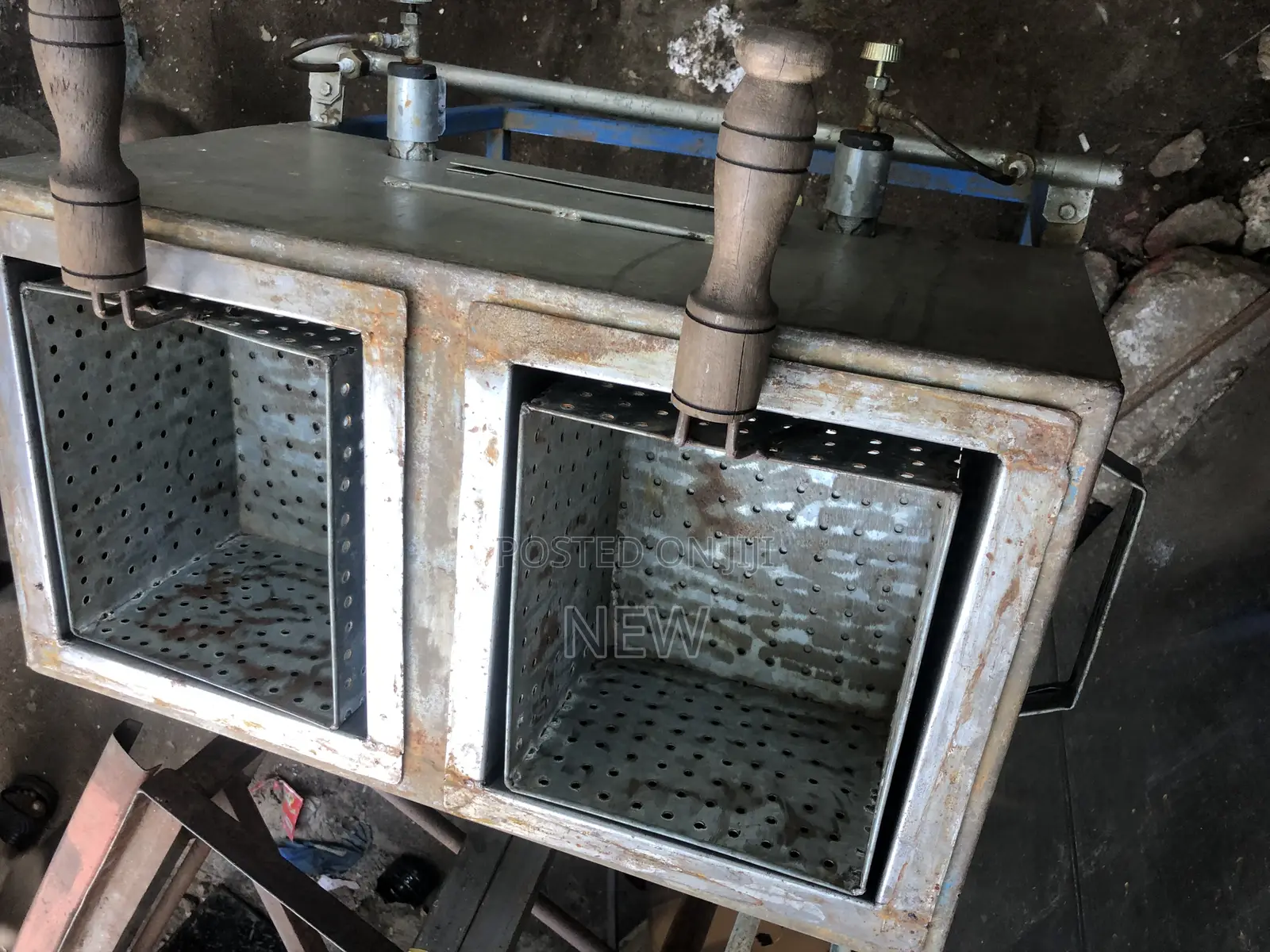 Double Fryer Ni Ngumu Unatumia Miaka 20 Waranty Miaka 2