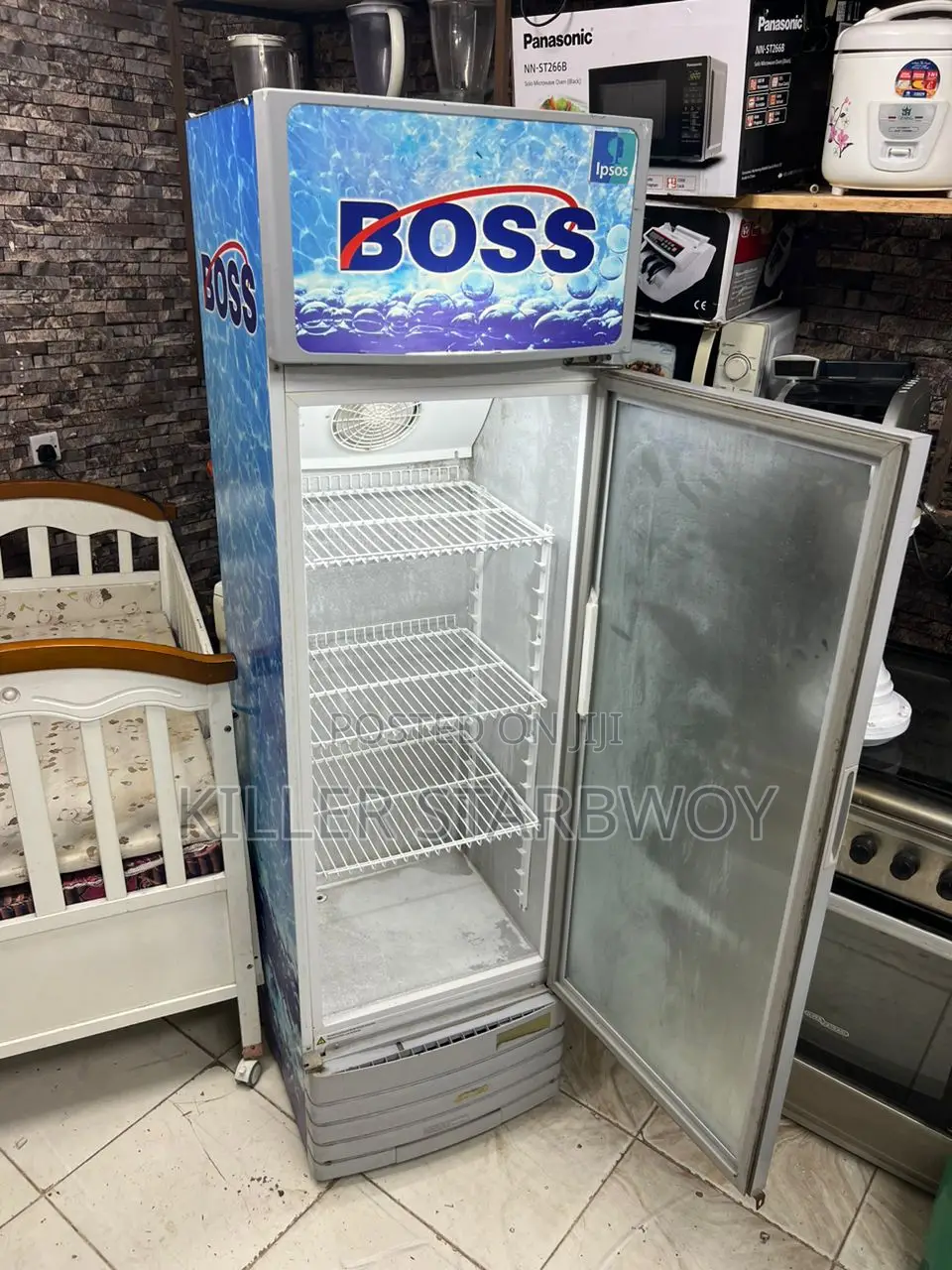 Display Fridge Clean Mno