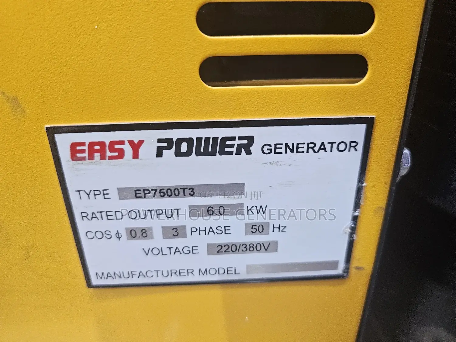 Generator Easy Power 6kw