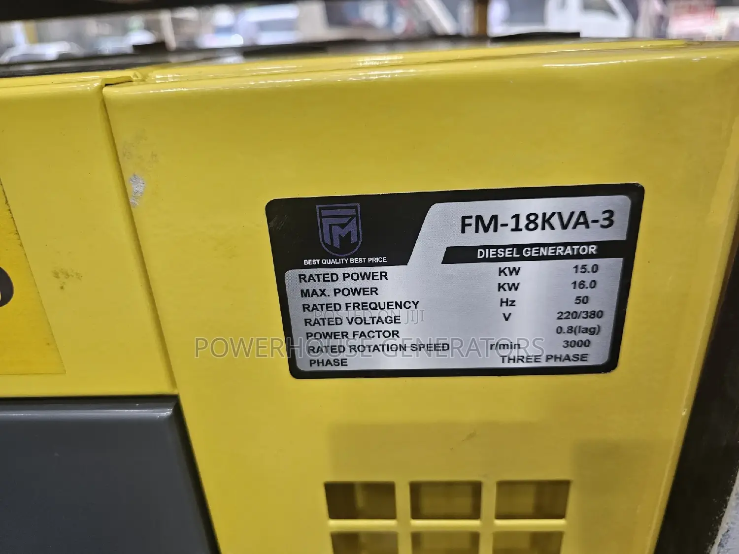 Generator Fm18kva