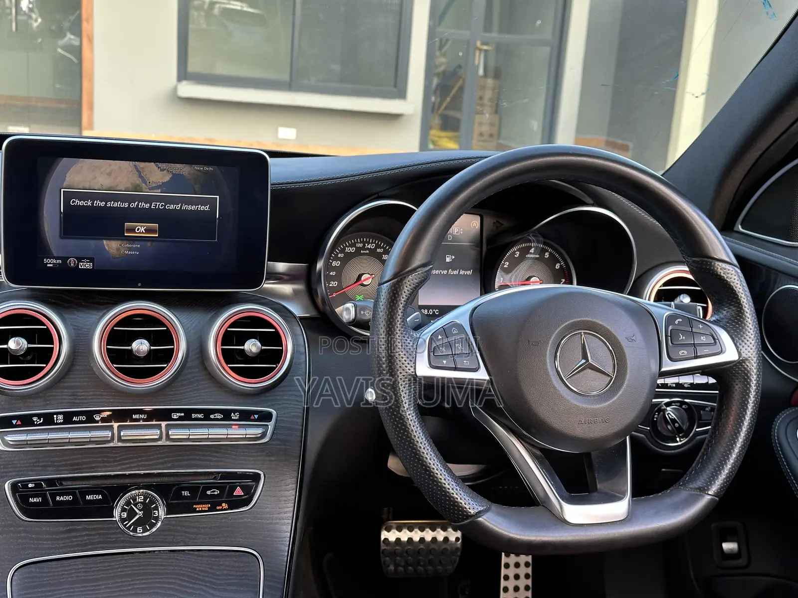 Mercedes-Benz C200 2014 Black